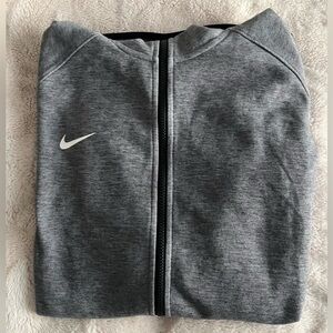 Nike Heather Gray Full-Zip Jacket
